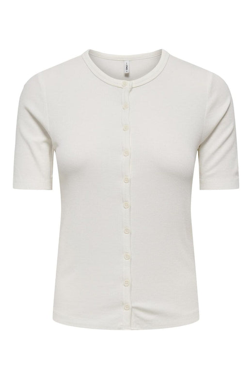 Only - Onlnora S/S Cardigan - 4978430 Cloud Dancer