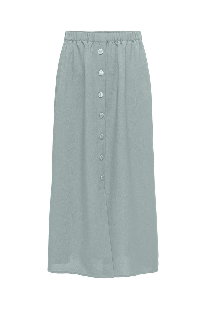 Only - Onlnova Life Elite Button Skirt Solid - 4746184 Abyss