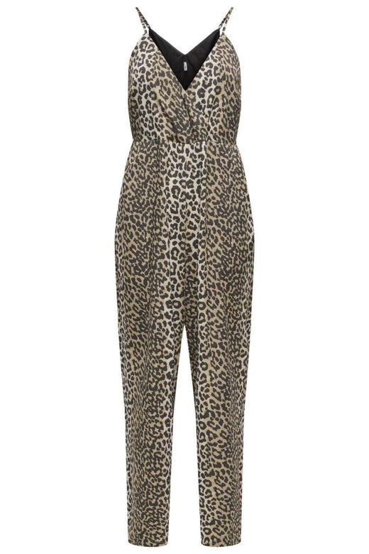 Only - Onlnova Life Elite Emza Jumpsuit - 4746249 Timber Wolf 631 Wildlife Buksedragter 