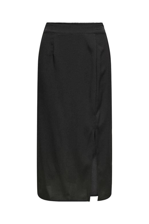 Only - Onlnova Life Elite Lamar Slit Skirt Soli - 4693924 Black