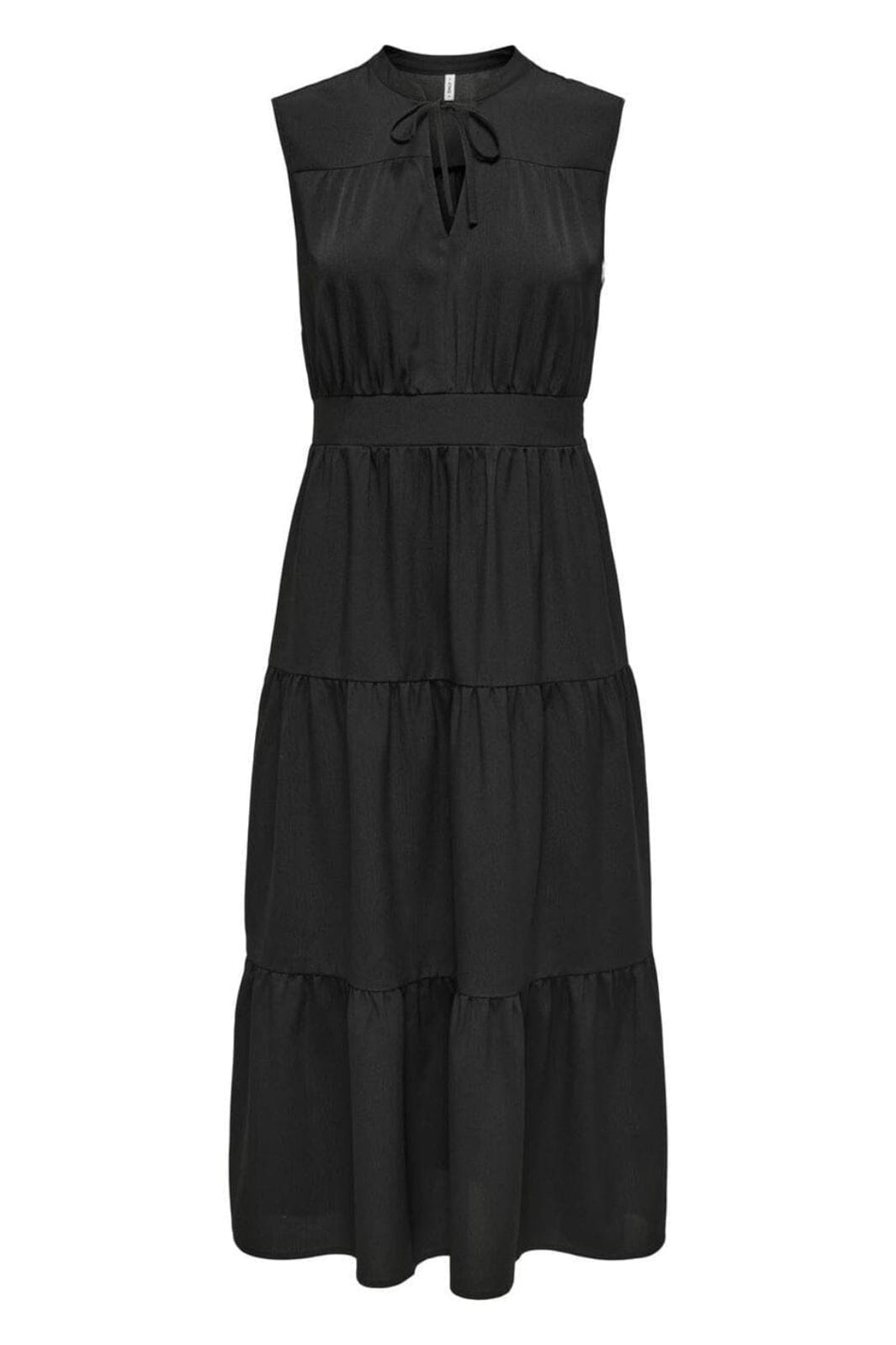 Only - Onlnova Life Elite Uli Long Dress Solid - 4747391 Black Kjoler 