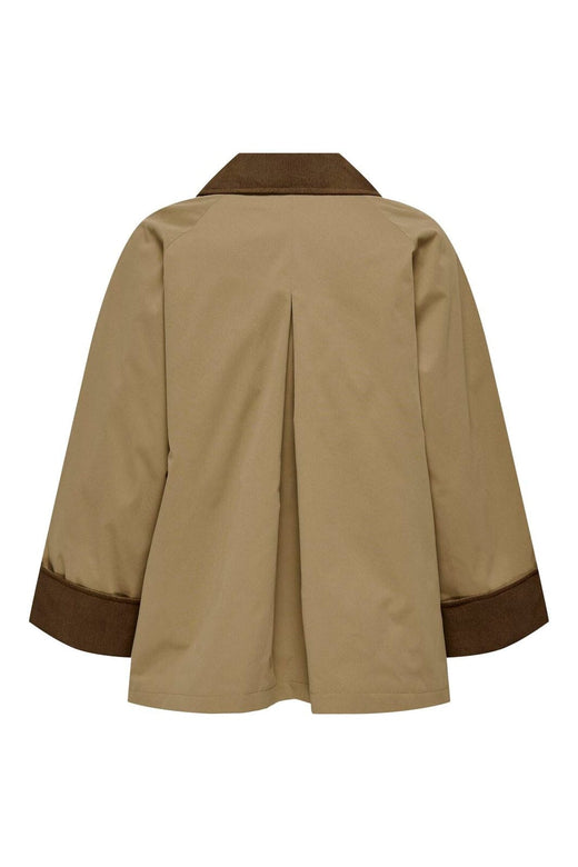 Only - Onlorchid Mix Cordoroy Parka Coat - 4598219 Otter Dark Earth