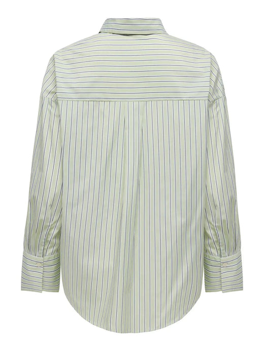 Only - Onloregon Alva Ls Reg Shirt - 4943021 Celadon Green Douglas Fir Skjorter 