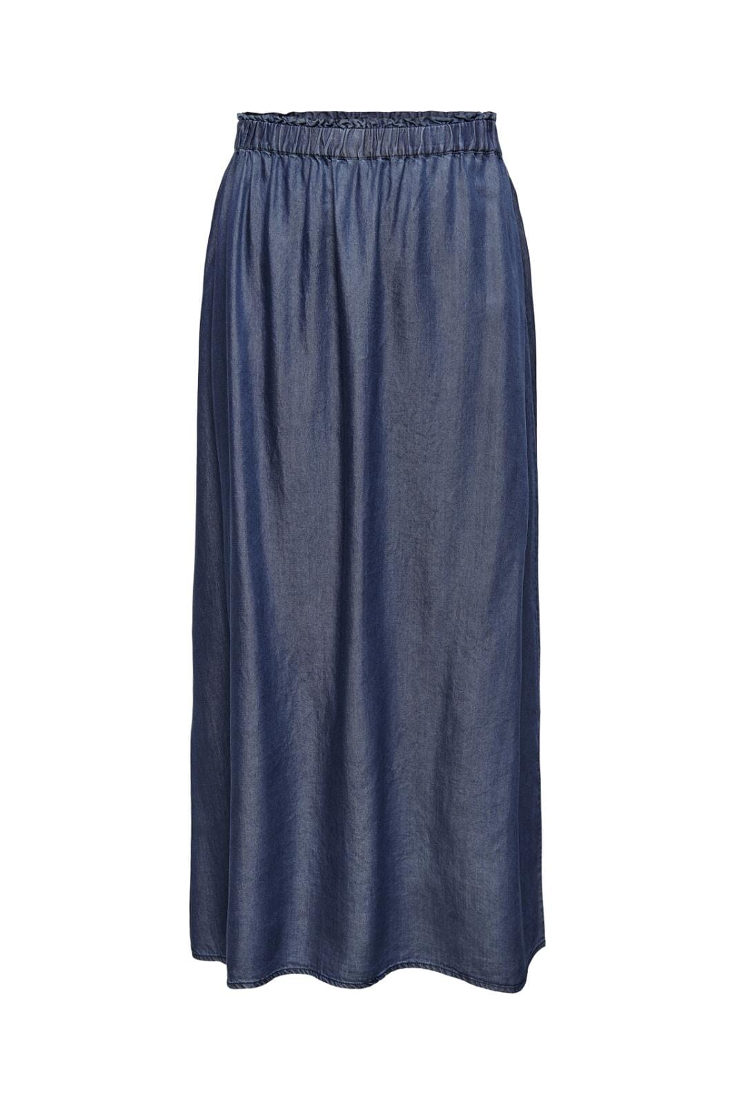 Only - Onlpema Venedig Long Skirt Qyt - 3815277 Dark Blue Denim