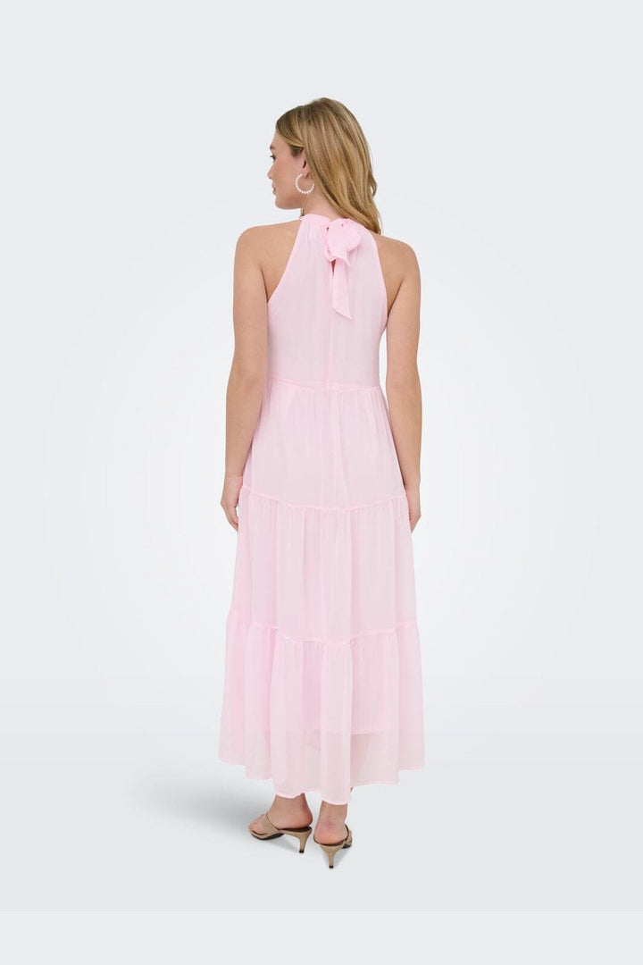 Only - Onlpetra Life Halter Neck Dress - 5092070 Cherry Blossom