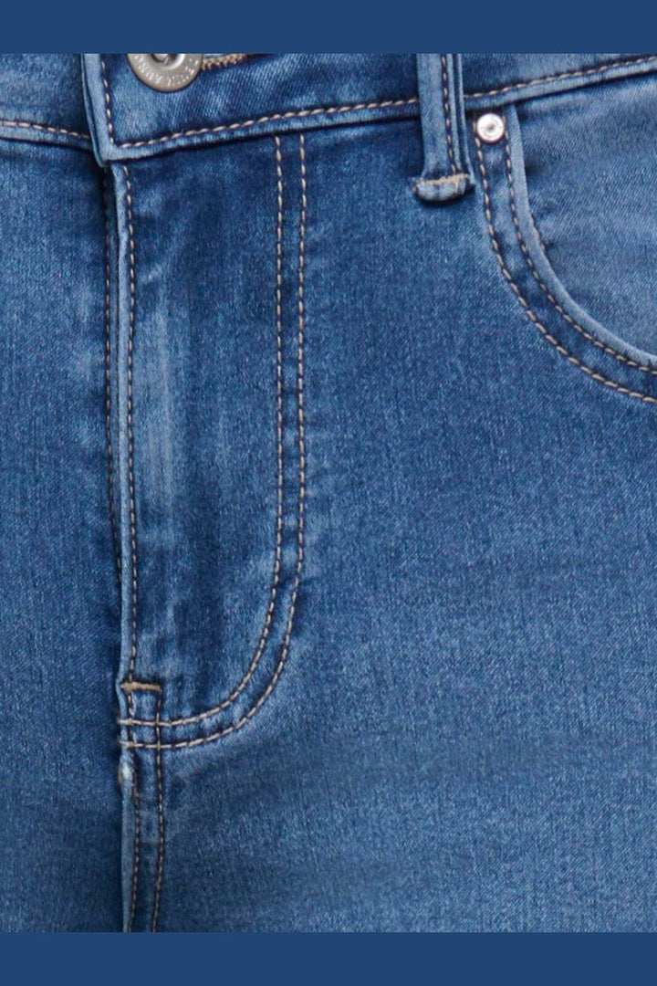 Only - Onlreese Reg Retro Flared Box - 5010777 Medium Blue Denim