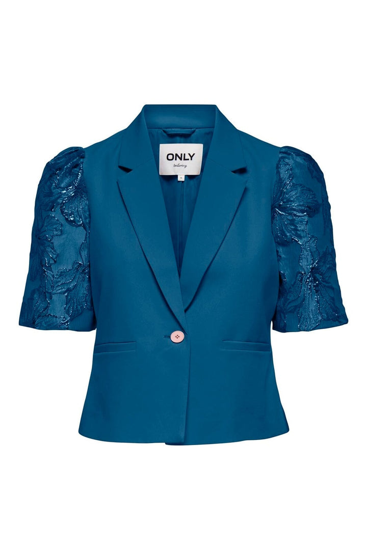 Only - Onlrifika-Mellie S/S Blazer Tlr - 5066660 Dark Blue