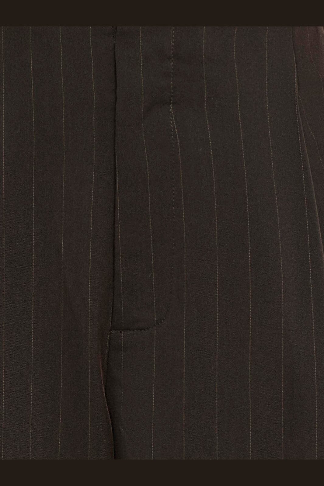 Only - Onlrumba-Alden Pinst Balloon Pant Tlr - 5117323 Mole Pumice Stone Pinstripes