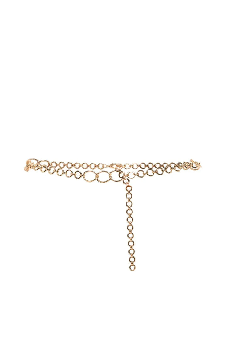 Only - Onlsadia Metal Waist Chain Belt - 4211790 Gold Colour Bælter 