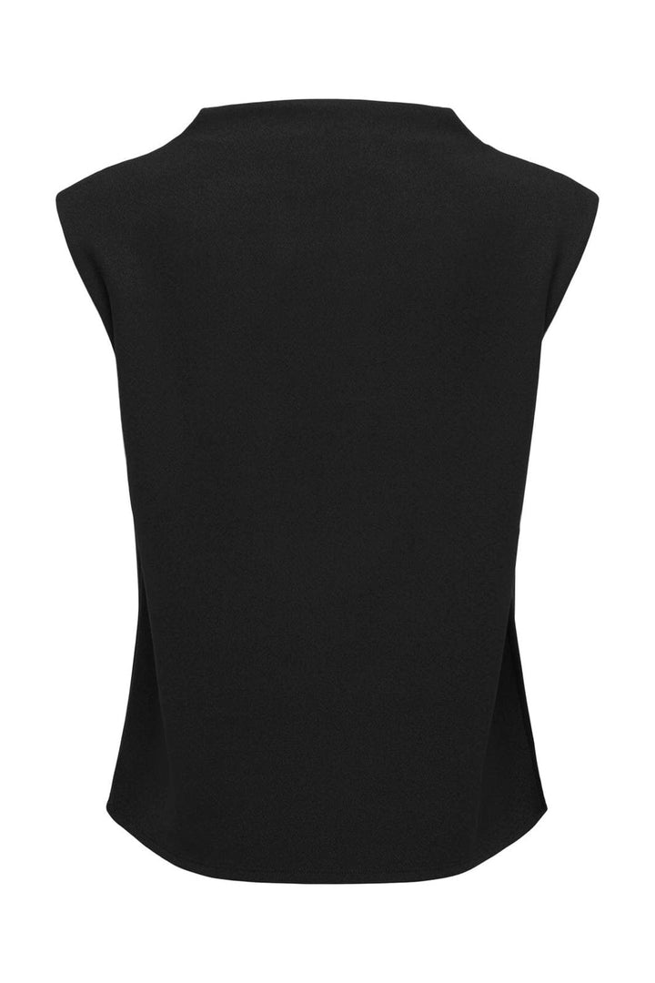 Only - Onlshakia S/L Waterfall Top - 5129080 Black