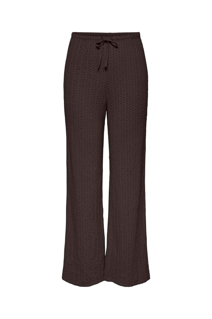 Only - Onlsif Wide Pants - 5081423 Chocolate Torte