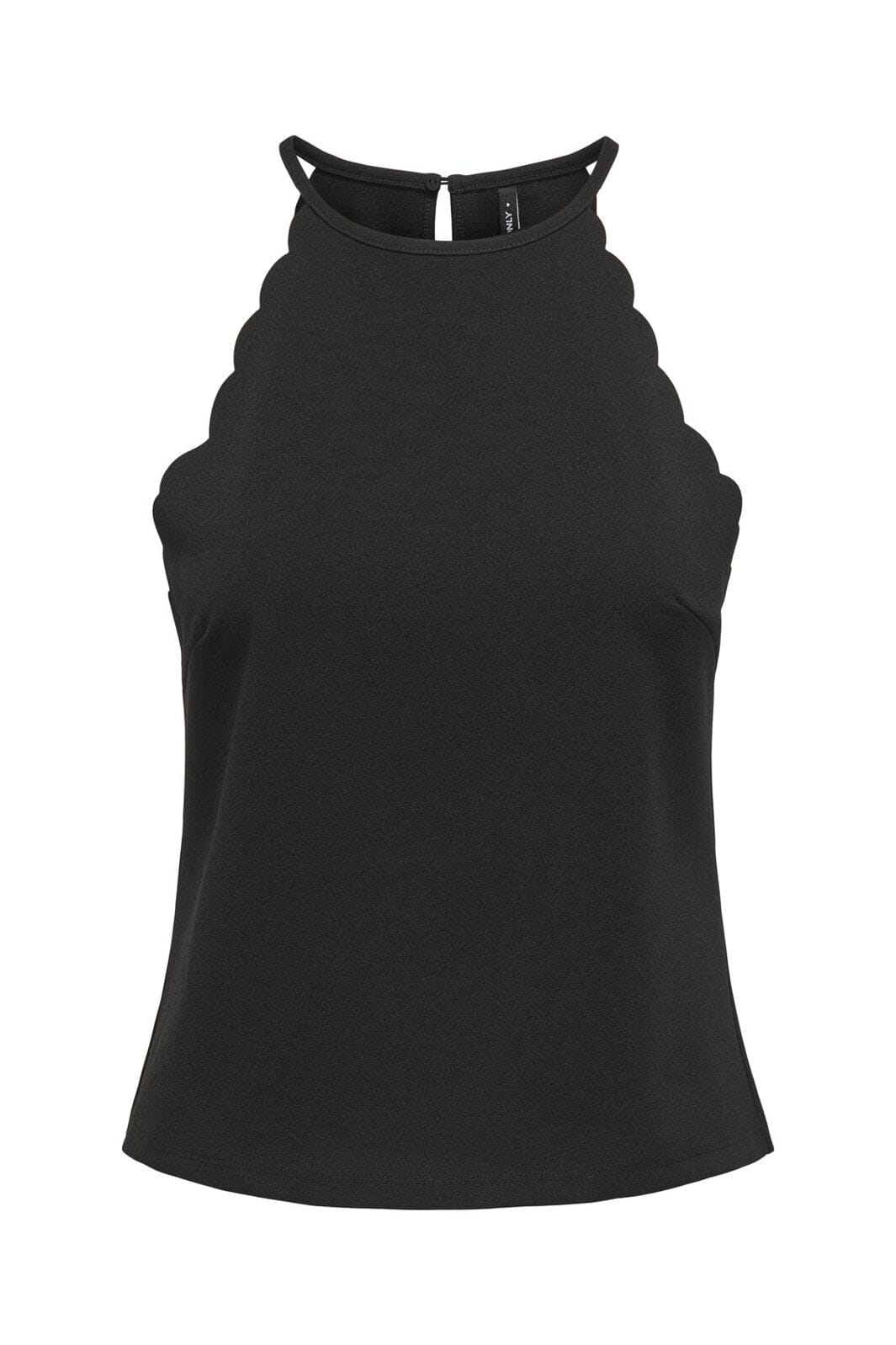 Only - Onlsilja S/L Short Top Box - 4774553 Black