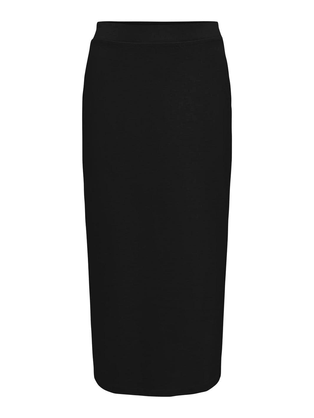 Only - Onlsilvina Skirt Swt - 4569717 Black