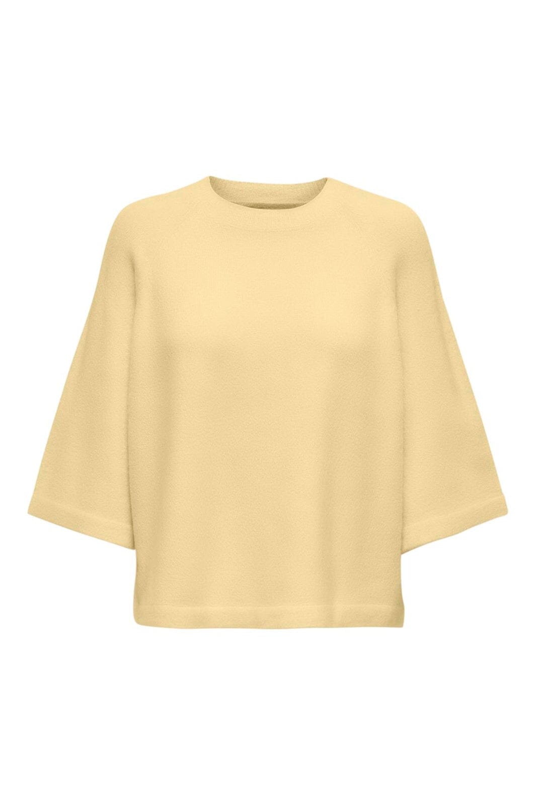 Only - Onlsimoni 3/4 Pullover Knt - 4988256 Mellow Yellow Melange