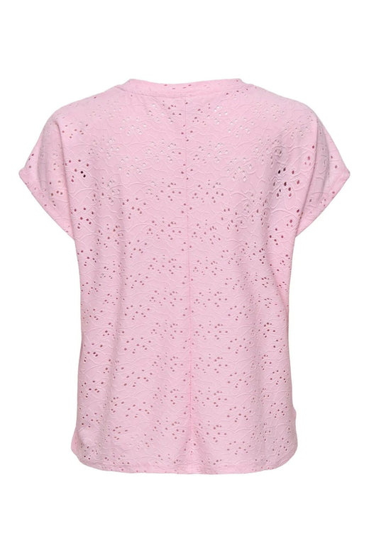 Only - Onlsmilla Life S/S Top - 4668839 Roseate Spoonbill