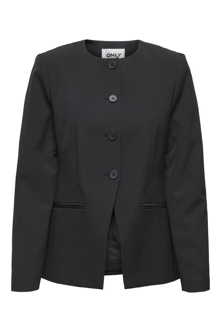 Only - Onlsoffi Life L/S Fit Blazer Cc Tlr - 4911998 Black