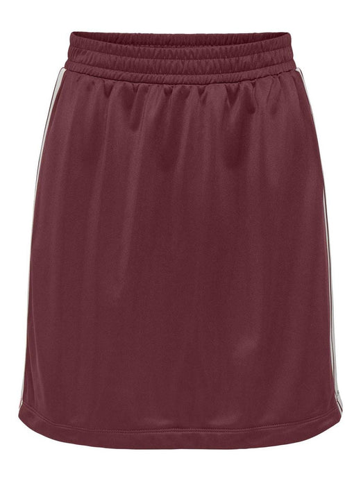 Only - Onlsports Short Skirt Ub Swt - 4832799 Ruby Wine