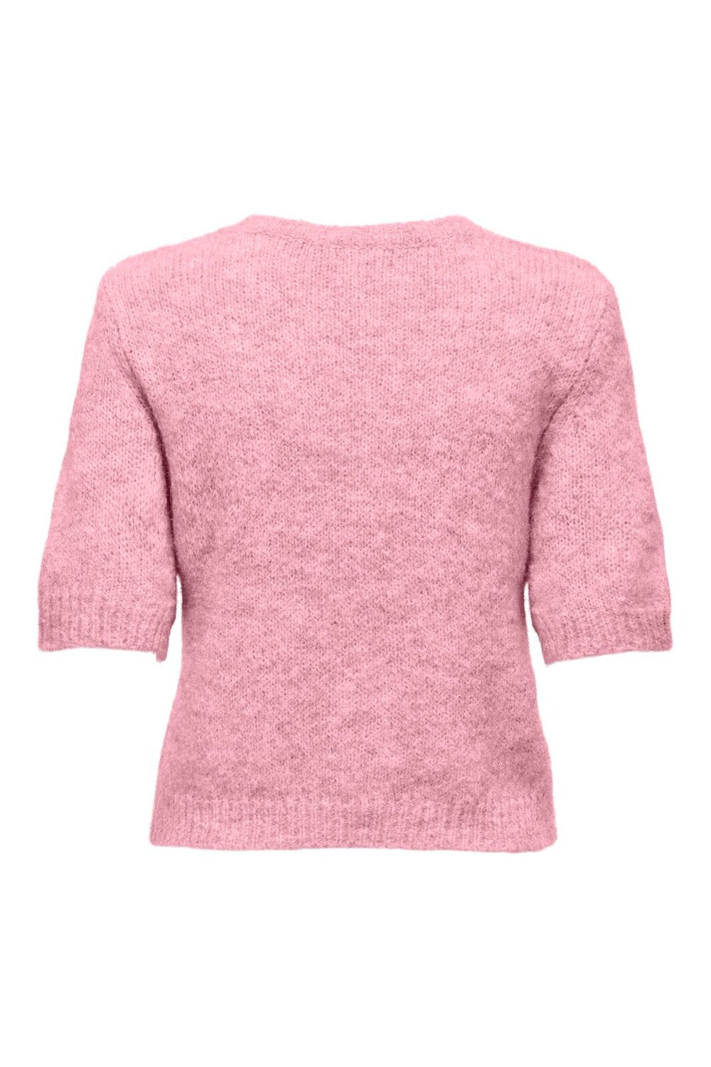 Only - Onlstarla Ss O-Neck Cc Knt - 4982812 Romance Rose Melange