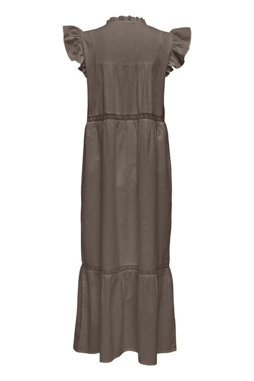 Only - Onlsunny Capsl Frill Dress - 4886734 Morel