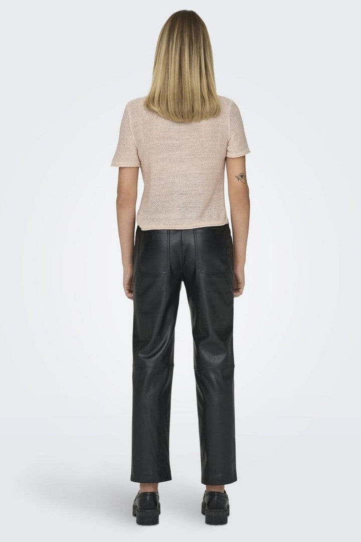 Only - Onlsunny S/S Pullover Knt - 4270899 Pumice Stone