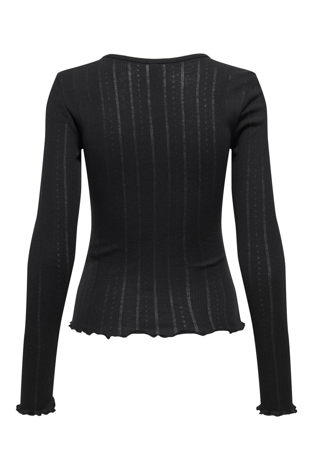 Only - Onltenna O-Neck L/S Top - 4941394 Black