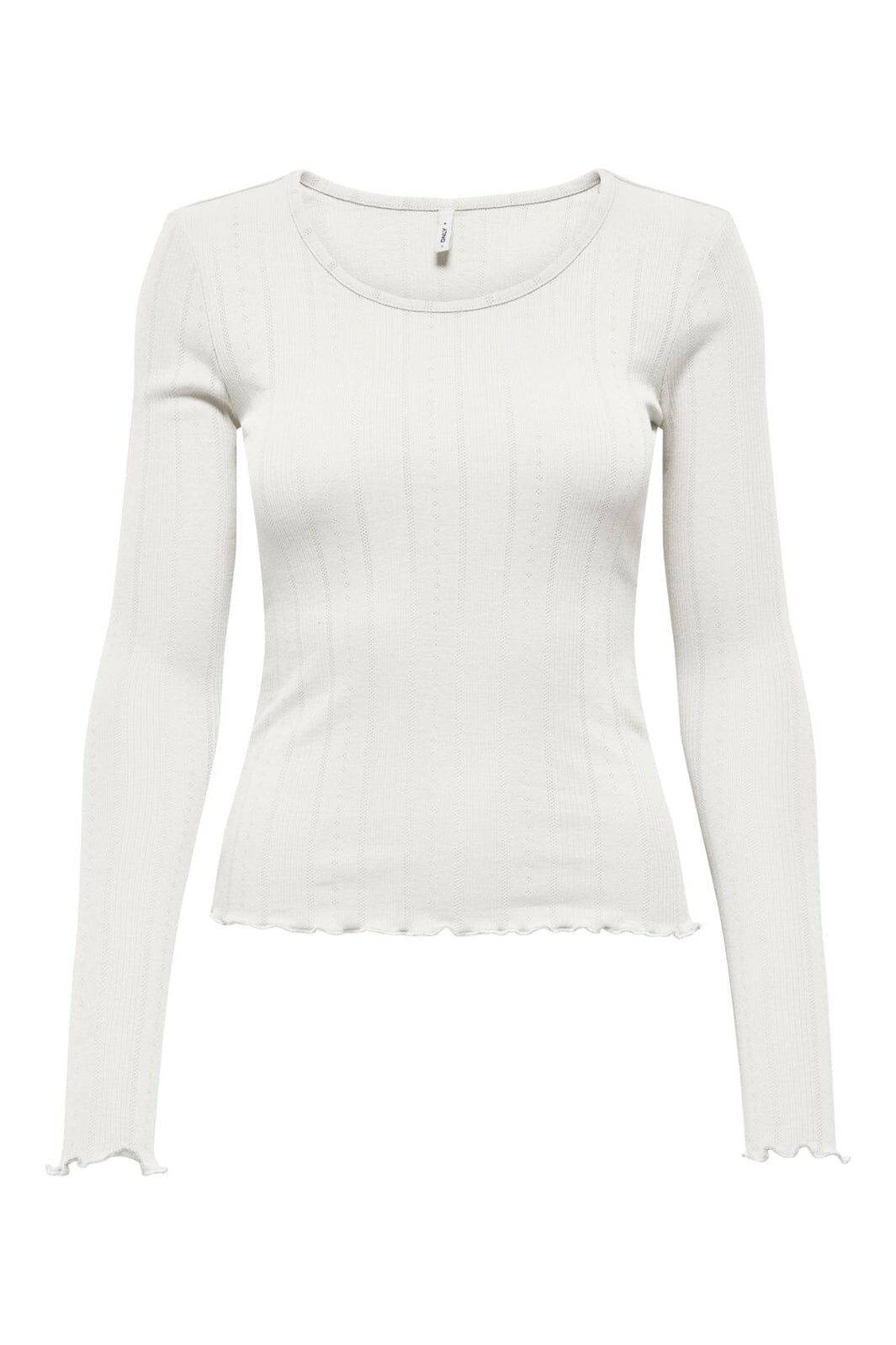 Only - Onltenna O-Neck L/S Top - 5013026 Cloud Dancer