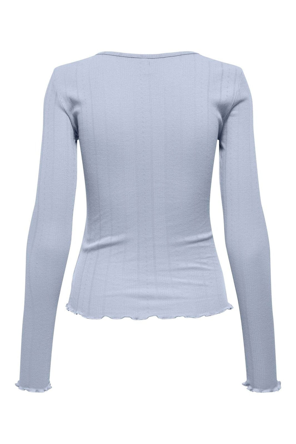 Only - Onltenna O-Neck L/S Top - 5029393 Soft Chambray