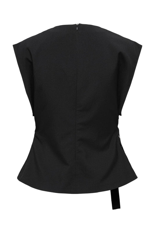 Only - Onlterra S/L Belt Top Sud - 4946344 Black