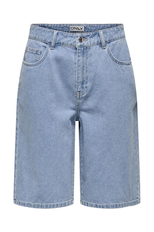Only - Onlthilda Long Shorts Gua - 4774523 Light Blue Denim