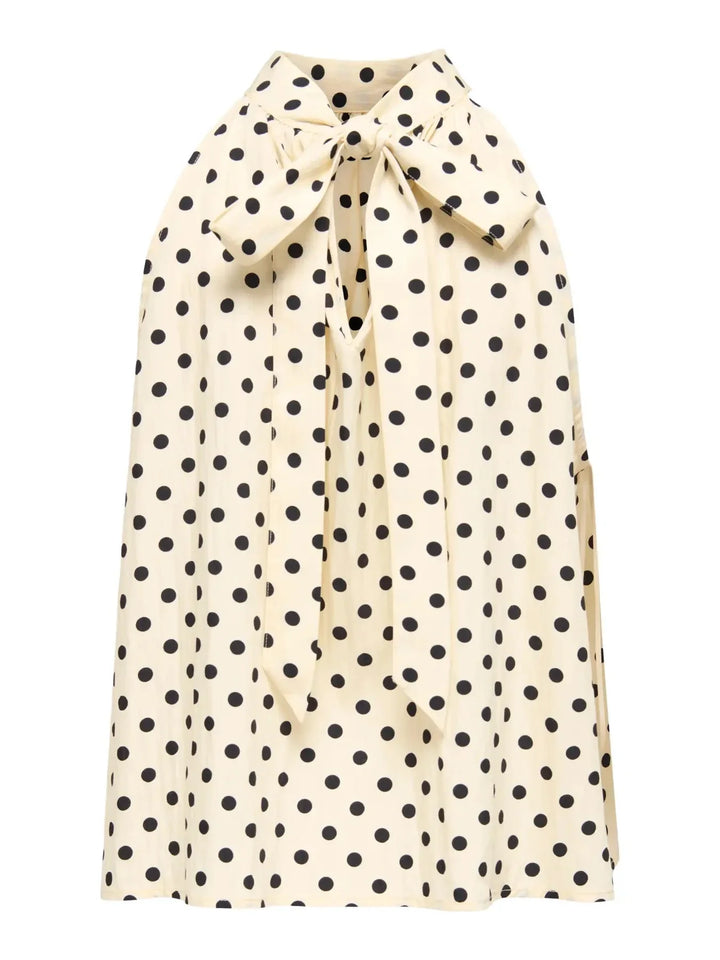 Only - Onlzazie S/L Top - 5140575 Sandshell Black Toppe 