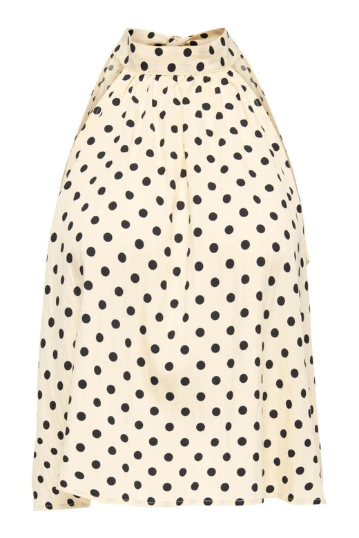 Only - Onlzazie S/L Top - 5140575 Sandshell Black Toppe 