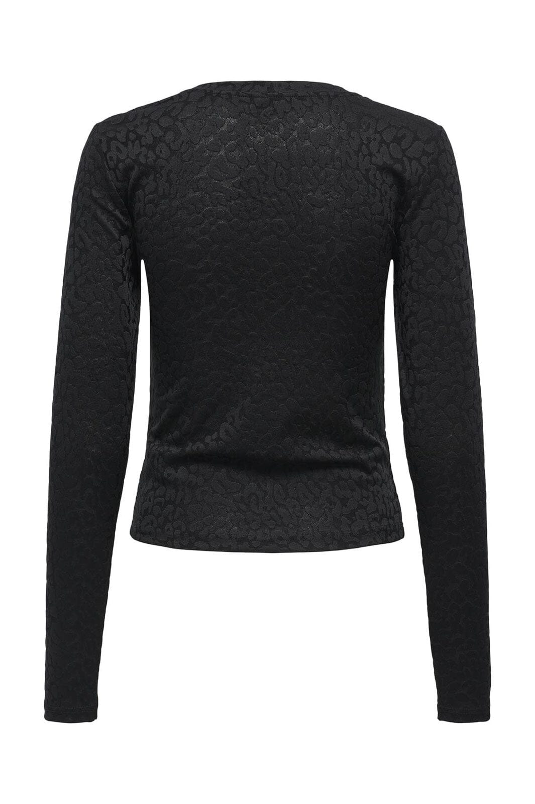 Only - Onlzele L/S Roundneck Top - 4916071 Black Joh Leo