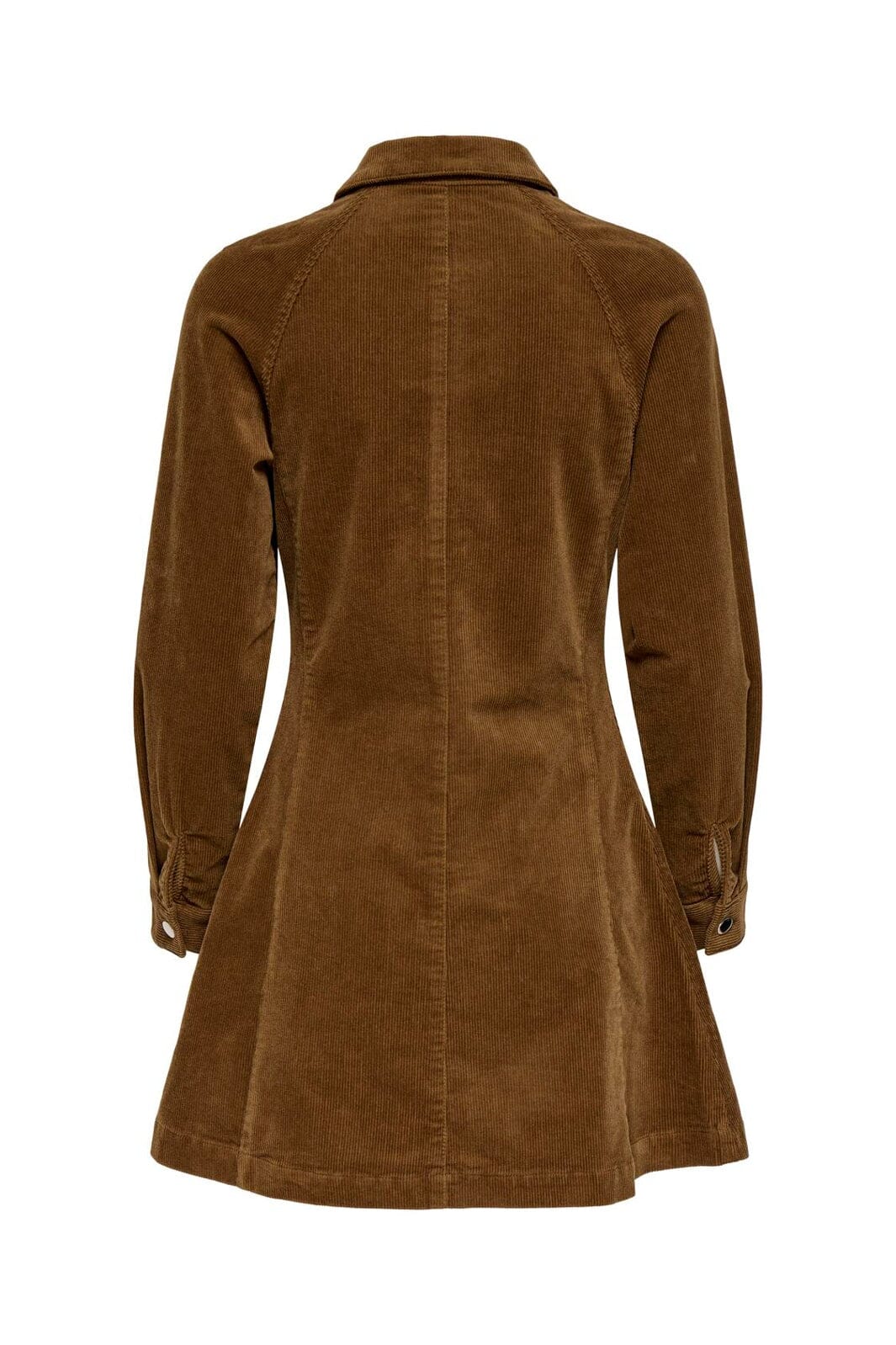 Only - Onlzeva L/S Short Cord Dress Cc - 5044917 Bison