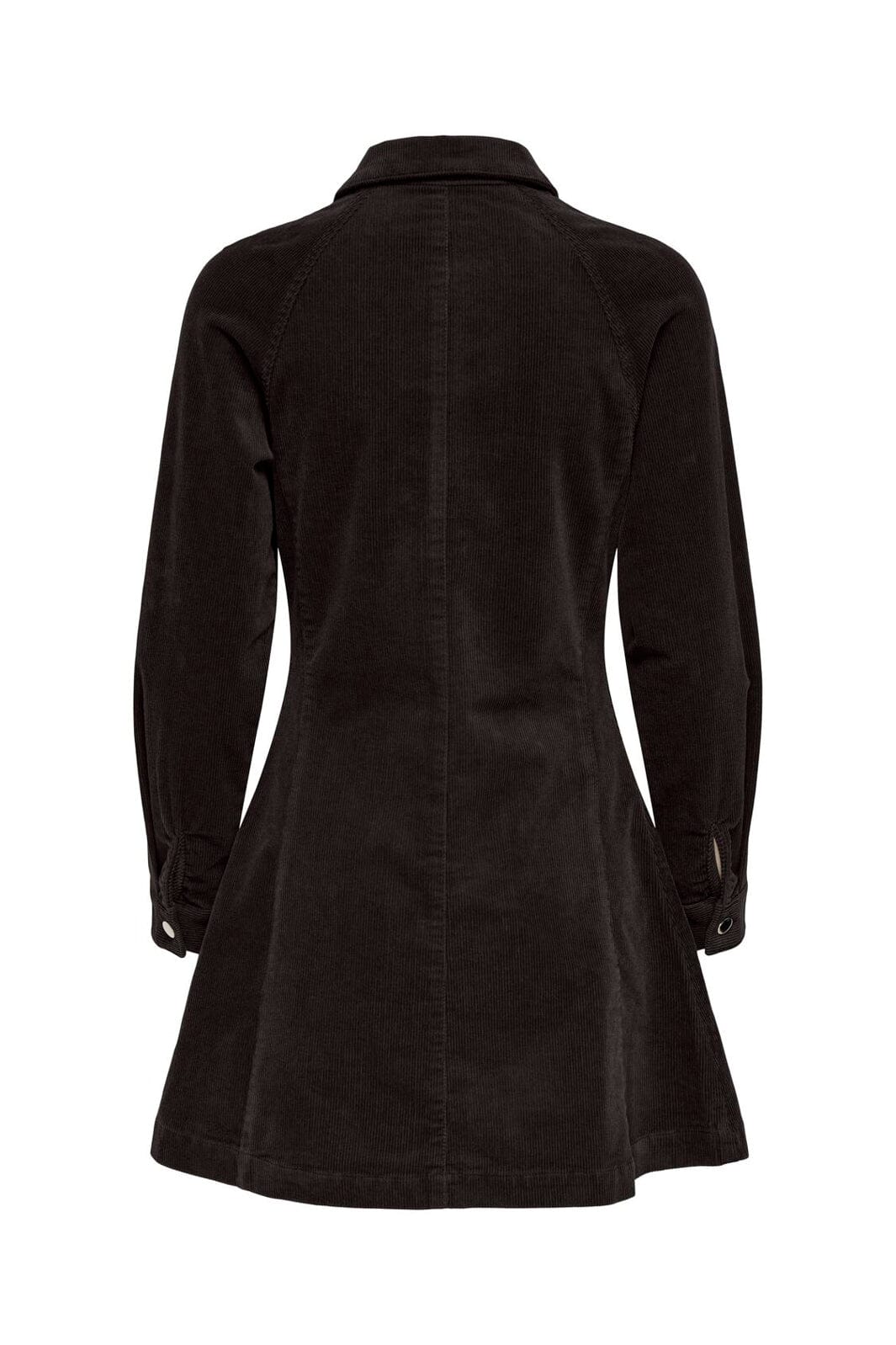 Only - Onlzeva L/S Short Cord Dress Cc - 5101106 Chocolate Torte
