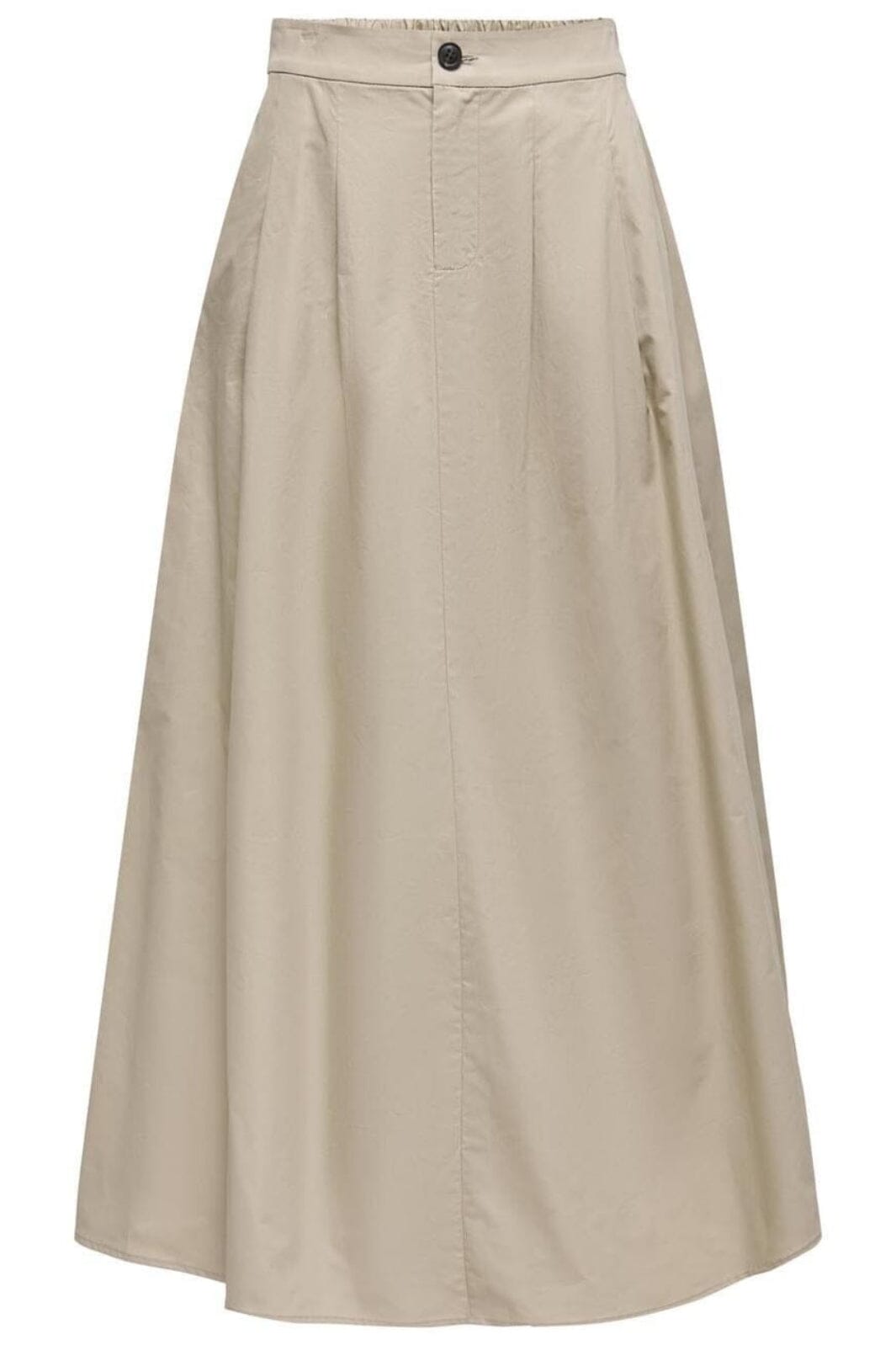 Only - Onlzora Long Pleat Skirt - 4713113 Oxford Tan Nederdele 
