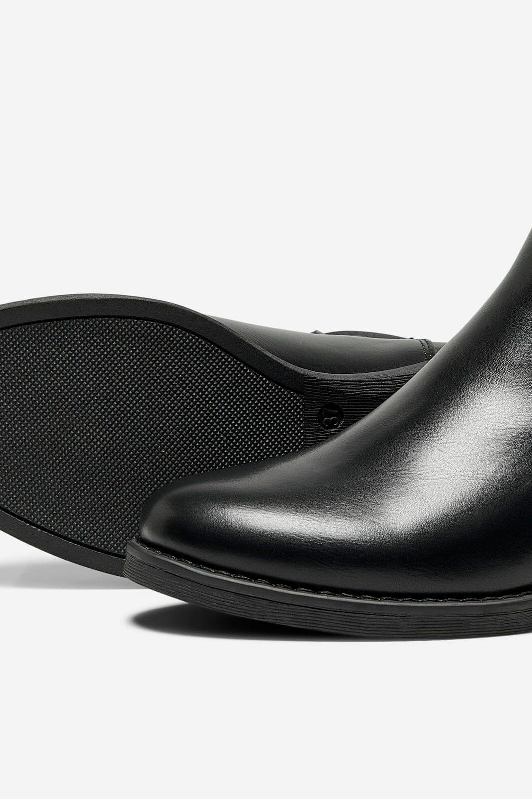 Only Shoes - Onlbibi-21 Pu Basic Boot - 4328260 Black