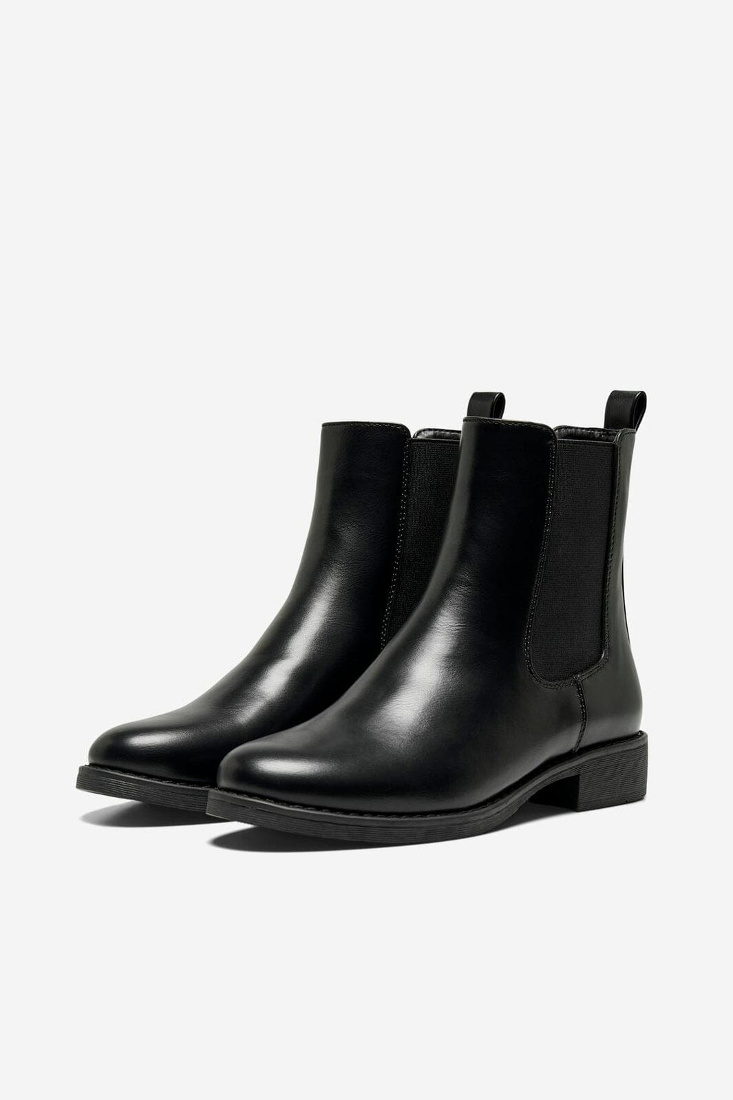 Only Shoes - Onlbibi-21 Pu Basic Boot - 4328260 Black