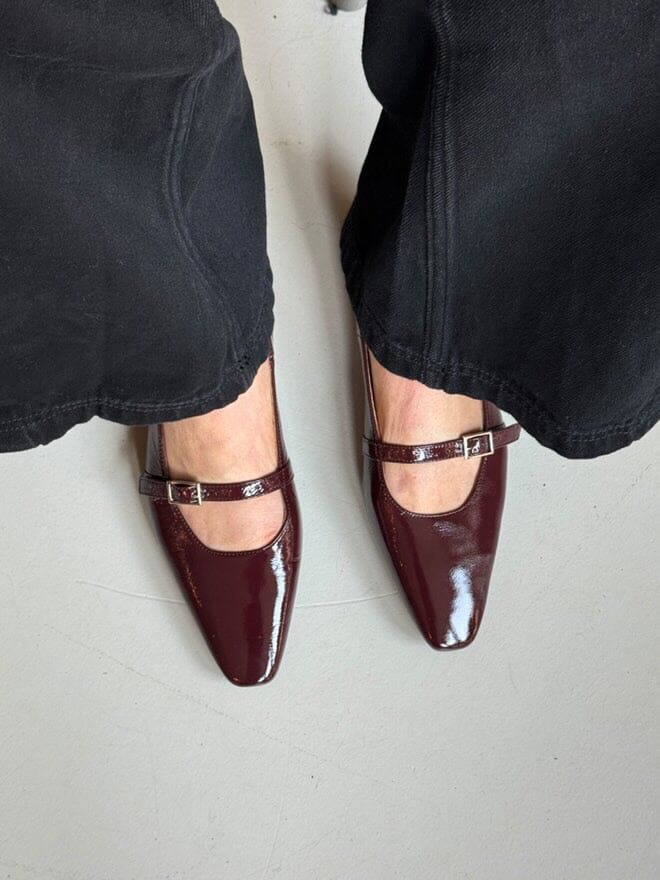Phenumb Copenhagen - Effect P Leather Patent PB-2903 - Bordo Ballerinaer 