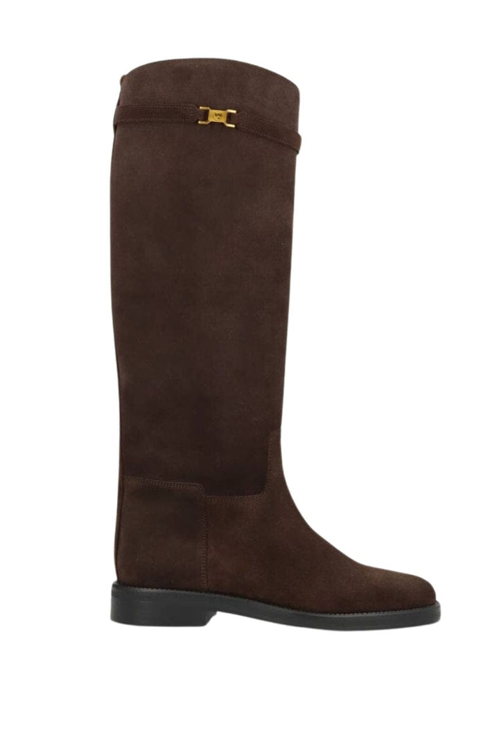 Phenumb Copenhagen - Equestra Long S Suede PB-D11-EQUES-S - Noir Cacao Støvler 