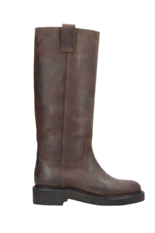 Phenumb Copenhagen - Madison Long Leather PB-510046 - Brown Støvler 