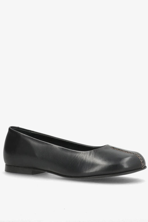 Phenumb Copenhagen - Whisbare Leather Pb-Wb - Black Ballerinaer 