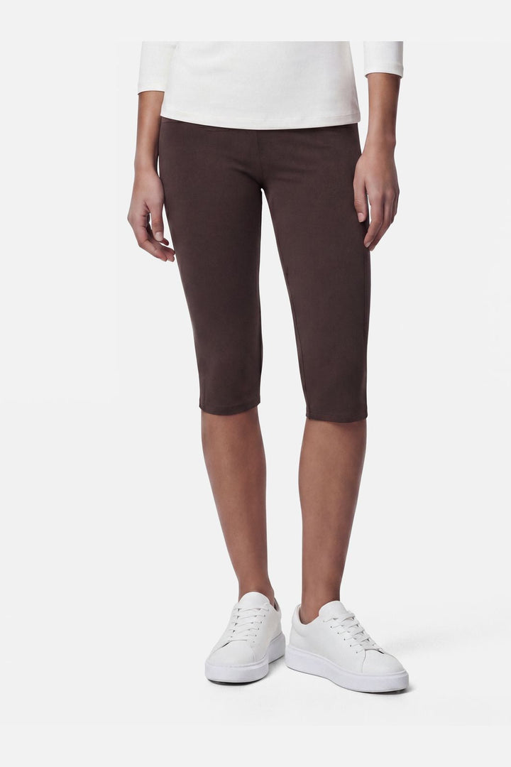Pieces - Pcalli Capri Leggins Dm - 5260916 Hot Fudge