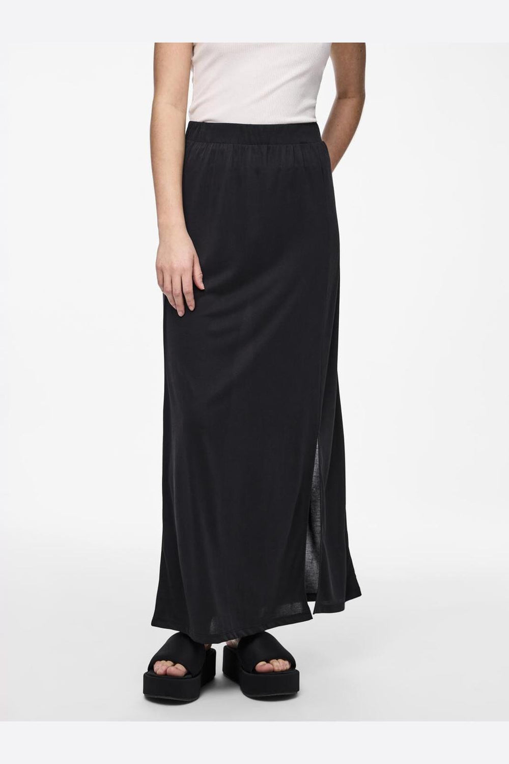 Pieces - Pcanora Ankle Skirt - 4472411 Black