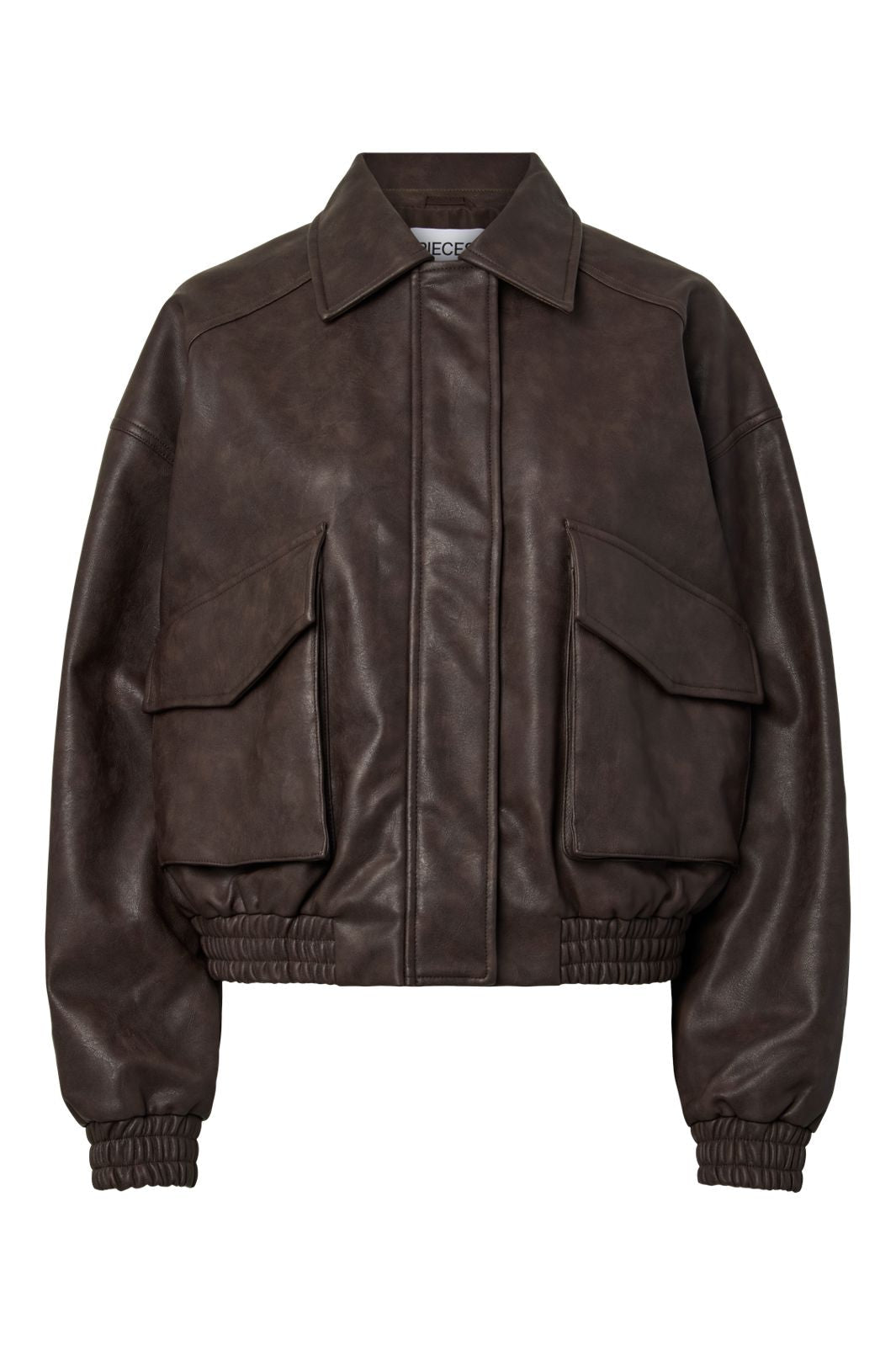 Pieces - Pcariana Bomber Jacket Wb - 5057199 Chicory Coffee