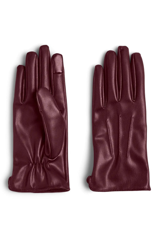 Pieces - Pccellie Smart Gloves Wb - 4863496 Tawny Port Handsker & Vanter 