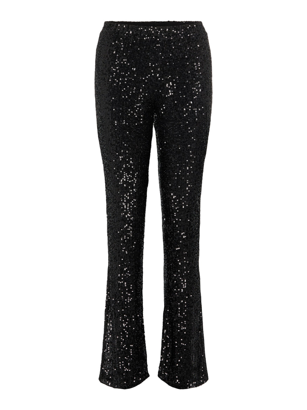 Pieces, Pcdelphia Mw Flared Pants, Black