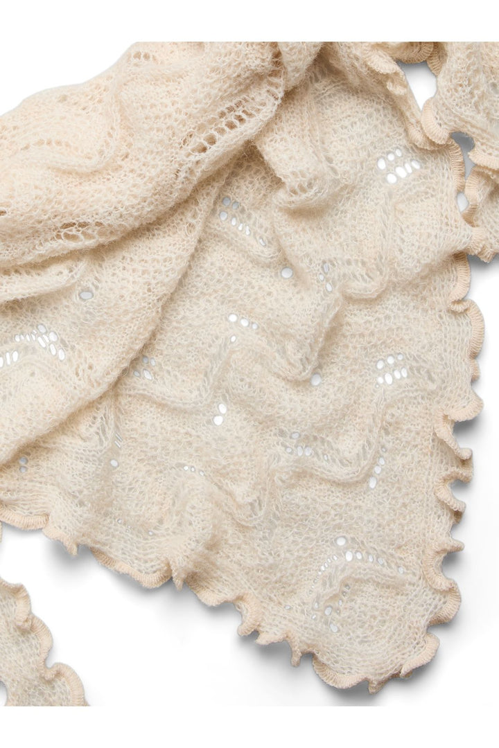 Pieces - Pcestelle Triangle Scarf - 5165338 Whitecap Gray
