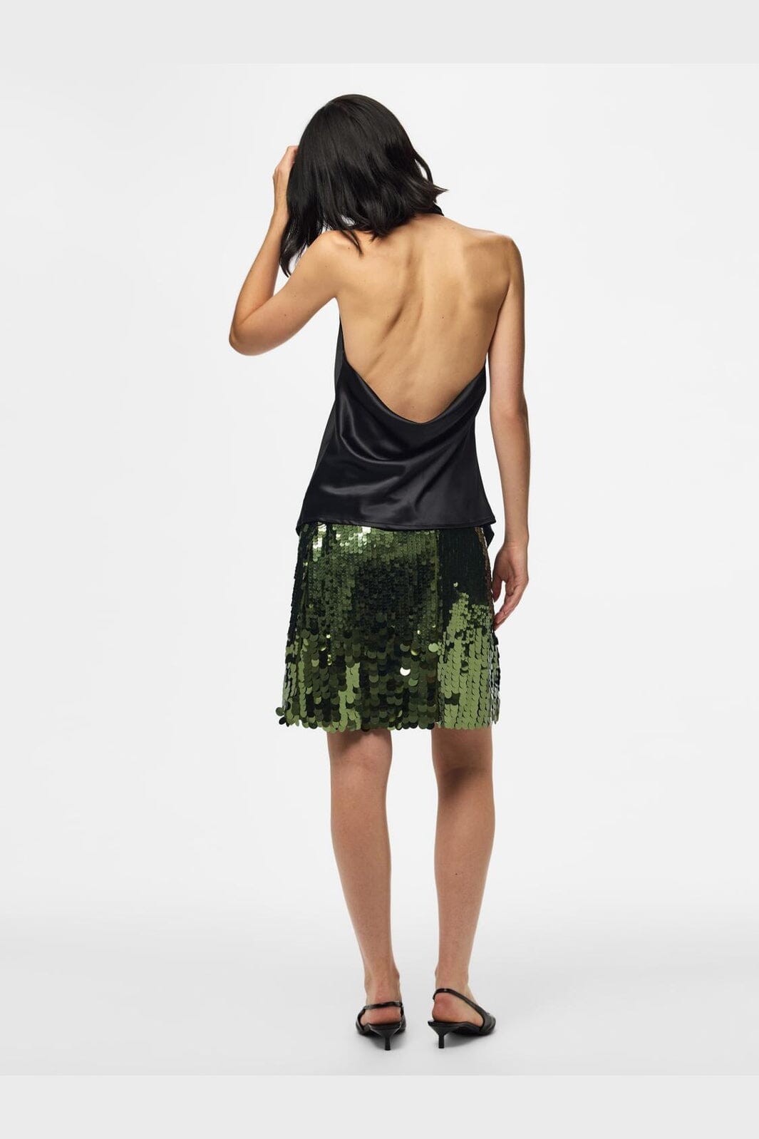 Pieces - Pcevy Halterneck Top - 5150542 Black