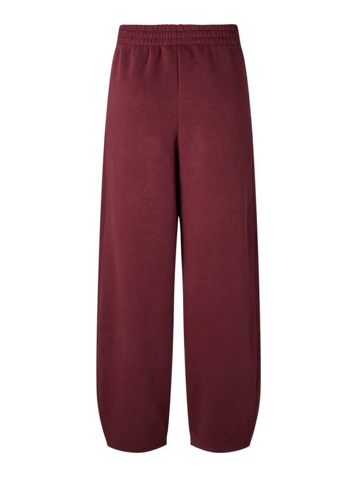 Pieces - Pcfilucca Barrel Pants - 5080301 Tawny Port Sweatpants 