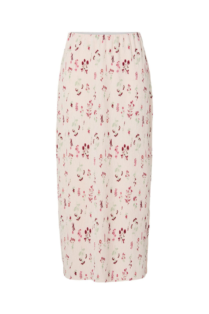 Pieces - Pcflora Ankle Skirt Msa - 4976248 Petal Pink Flowers